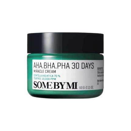 كريم ميراكل المعجزة المرمم لجميع مشاكل البسرة30 يوم من سوم باي مي AHA-BHA-