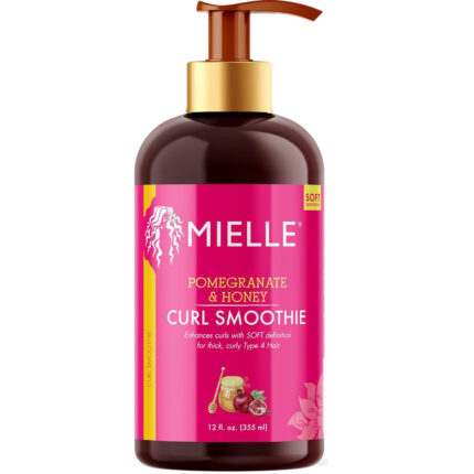 MIELLE Pomegranate & Honey Curl Smoothie - 355ml | ميلي كريم تجعيد الشعر بالعسل و الرمان - 355 مل