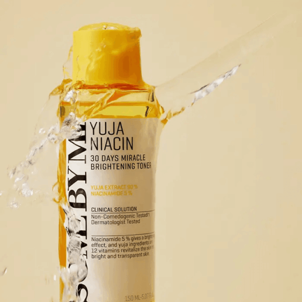 تونر يوجا نياسين من سوم باي لتفتيح. وتوحيد البشرةوازالة التصبغات مي الكورية..