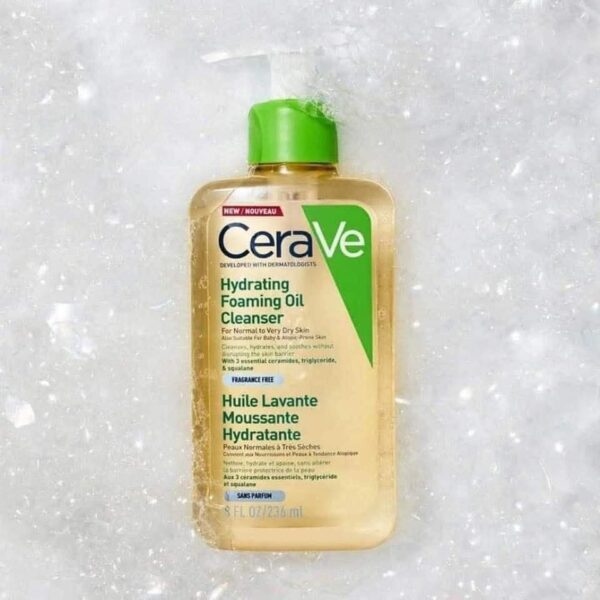 سيراڤي غسول زيتي لتنظيف البشرة المزدوج وازالة الشوائب236 ml