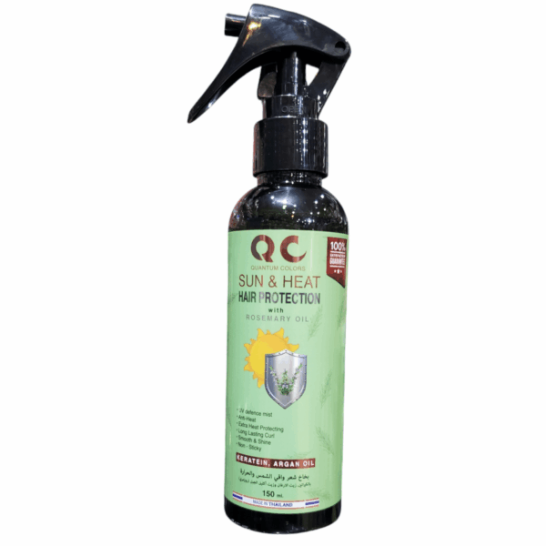 كيو سي بخاخ حماية الشعر من الحرارة.. QC بالكرياتين و روزماري