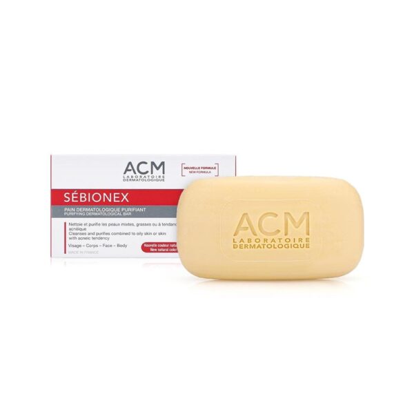 صابون منظف للبشرة الدهنية من اي سي ام ACM ( 100 جم )